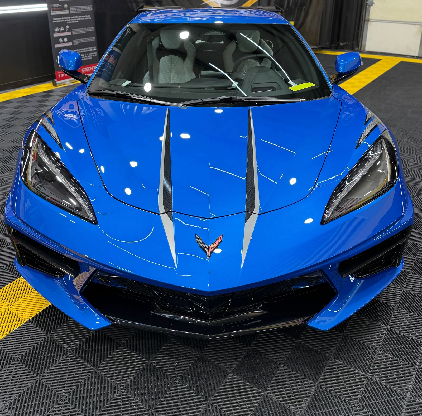Paint protection film installed on vehicle at Aristocrat Detailing Kansas City